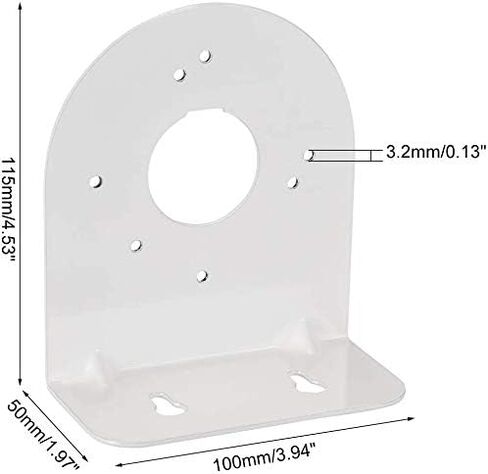 Ares Vision Universal Metal CCTV Security Camera Wall Mount Junction Bracket (2 Pack) in Kuwait