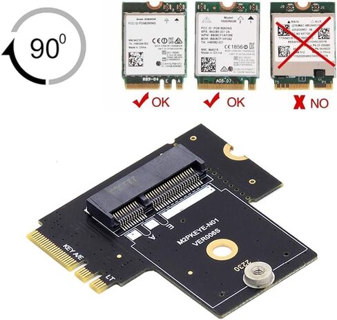 NFHK Mini PCI-E PCI Express & NGFF A + E مفتاح إلى SATA 3.0 أربعة منافذ كابل محول 6Gbps بطاقة تمديد القرص الصلب لـ SSD in Saudi Arabia