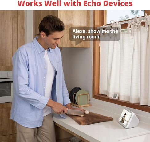 كاميرا سويتش بوت الأمنية الداخلية، كشف الحركة لمراقبة الأطفال 1080 بكسل، كاميرا مراقبة ذكية واي فاي (2.4 جيجا هرتز) للحيوانات الأليفة لأمن المنزل مع رؤية ليلية، صوت ثنائي الاتجاه، تعمل مع أليكسا in Kuwait