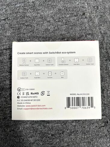 كاميرا سويتش بوت الأمنية الداخلية، كشف الحركة لمراقبة الأطفال 1080 بكسل، كاميرا مراقبة ذكية واي فاي (2.4 جيجا هرتز) للحيوانات الأليفة لأمن المنزل مع رؤية ليلية، صوت ثنائي الاتجاه، تعمل مع أليكسا in Kuwait