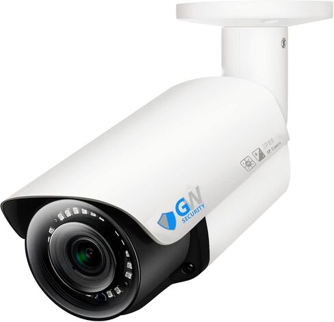 GW Security 8MP 4K H.265 UltraHD 3840 x 2160P PoE Outdoor Weatherproof Security IP Bullet Camera with 2.8-12mm Motorized Zoom Lens (GW8050MMIC) in Saudi Arabia