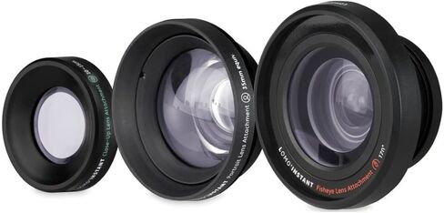 مجموعة كاميرا Lomo'Instant الصغيرة مع 3 عدسات San Remo Edition Instax Film (عبوتان) وألبوم Instax (3 عناصر) in Kuwait