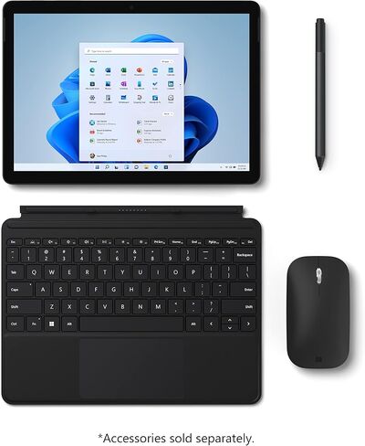 Microsoft Surface Go 3 - شاشة لمس 10.5 بوصة - Intel® Core™ i3 - ذاكرة 8 جيجابايت - SSD 128 جيجابايت - الجهاز فقط - أسود (أحدث طراز) (متجدد) in Kuwait