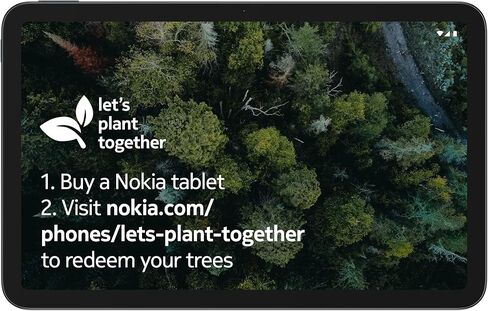 نوكيا تابلت T20 (4G + واي فاي) بشاشة 10.4 انش، ذاكرة RAM 4GB + ذاكرة روم 64GB، اندرويد 11، جي اس ام غير مقفل (ازرق اوشين) in Kuwait