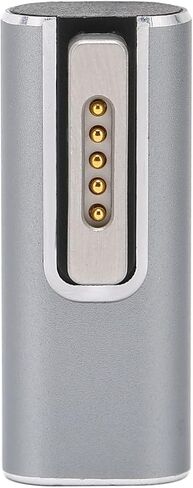 Watris Veiyi USB C to Magnetic T-Tip Adapter, Female Type-C to Magnetic 2 Converter, 5A Type-C PD Power Fast Charging Adapter for OS X Laptop(Silver) in Saudi Arabia