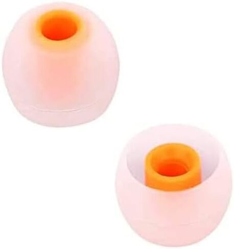 ALXCD Ear Tips Compatible with JBL Tune 125TWS Headphones, 6 Pairs S M L Sizes Replacement Silicone Earbud Tips, Compatible with JBL Tune 125TWS，Black/Red in Kuwait