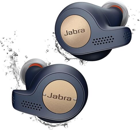 Jabra Elite Active 65t Alexa Enabled True Wireless Sports Earbuds with Charging Case – Copper Blue (Renewed) in Kuwait