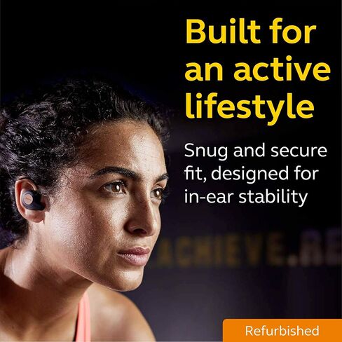 Jabra Elite Active 65t Alexa Enabled True Wireless Sports Earbuds with Charging Case – Copper Blue (Renewed) in Kuwait