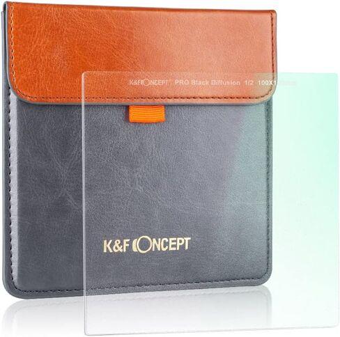 K&F CONCEPT 100x100mm Square Black Diffuison 1/4 Effect Filter in Kuwait