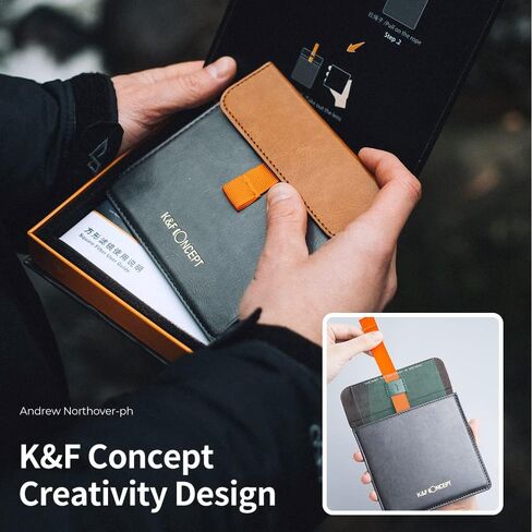 مفهوم K&F 100 × 100 مم مربع أسود منتشر 1 مرشح تأثير 28 طلاء متعدد الطبقات صورة عالية الوضوح، تأثير تنعيم البشرة والمشهد مناسب لتصوير MV/الأفلام/مدونات الفيديو/الفيديو in Saudi Arabia
