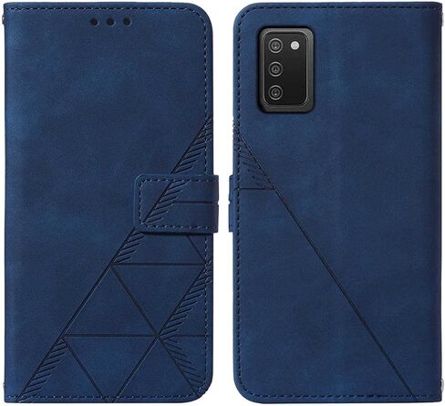A03s Case Wallet,for Galaxy A03s Case,[Kickstand][Wrist Strap][Card Holder Slots] TPU Interior Protective for Samsung A03s Case,PU Leather Folio Flip Cover for Samsung Galaxy A03s Case (Black) in Kuwait