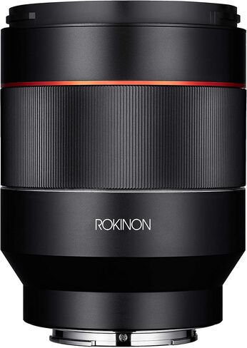 عدسات تركيز تلقائي بإطار كامل من Rokinon IO50b-E AF 50mm F1.4 لهاتف Sony E-Mount، أسود in Saudi Arabia