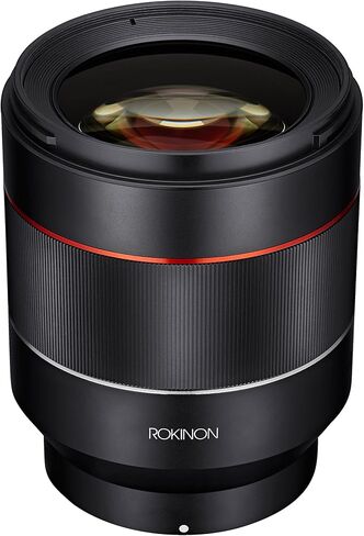 عدسات تركيز تلقائي بإطار كامل من Rokinon IO50b-E AF 50mm F1.4 لهاتف Sony E-Mount، أسود in Saudi Arabia