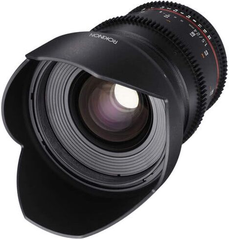 Rokinon DS24M Cine DS 24mm T1.5 Wide Angle Lens for Sony E | Cinema lens provides smooth manual focus and consistent optical performance for professional video production. in Kuwait