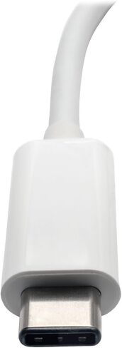 TRIPP LITE USB 3.1 Gen 1 Type-C to Gigabit Ethernet NIC Network Adapter 10/100/1000 Mbps White (U436-06N-GBW) in Saudi Arabia