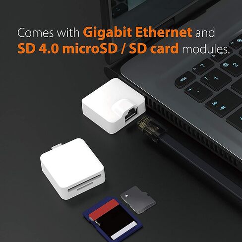 j5create 9 in 1 USB-C Hub- SuperSpeed+ Gen 2 Type C Adapter w/Ethernet, microSD/SD 4.0, 4K HDMI, USB-C 3.1 Gen2 Port, PD 100W for MacBook Pro/Air, XPS, Chromebook, and Other USB C Windows Laptops in Saudi Arabia