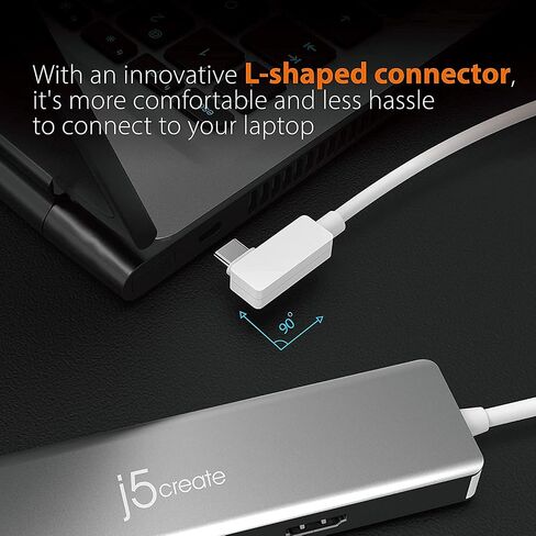 j5create 9 in 1 USB-C Hub- SuperSpeed+ Gen 2 Type C Adapter w/Ethernet, microSD/SD 4.0, 4K HDMI, USB-C 3.1 Gen2 Port, PD 100W for MacBook Pro/Air, XPS, Chromebook, and Other USB C Windows Laptops in Saudi Arabia