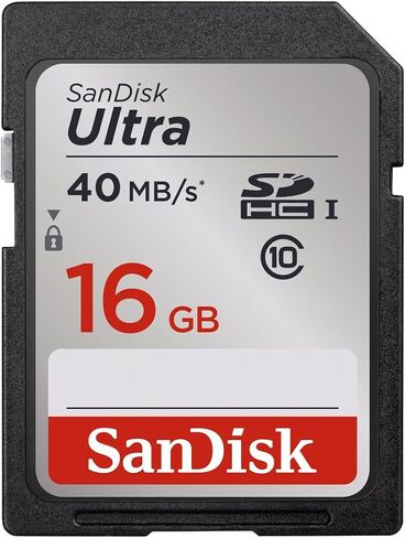 SanDisk 8 فائق SDHC من الفئة 10 بسعة 32 جيجابايت لما يصل إلى 40 ميجابايت/ثانية [أحدث إصدار] 16GB in Saudi Arabia