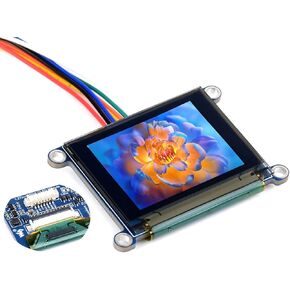 waveshare 1.69inch LCD Display Module, 240×280 Resolution IPS Screen Display 262K Display Color ST7789V2 Driver chip SPI Interface, for Raspberry Pi, Arduino, STM32, etc.
