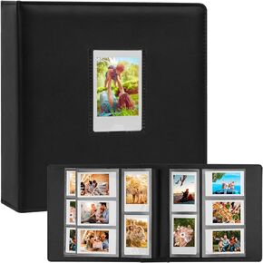 360 Pockets Photo Album for Fujifilm Instax Mini Camera, Polaroid Camera, for Fujifilm Instax Mini 11 12 9 40 Evo Liplay 8 7+ Instant Camera, Photo Album for Polaroid Kodak HP Zink 2x3" Photo(Black) in Kuwait