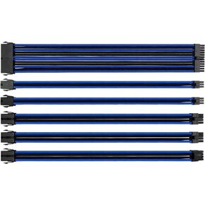 ثيرمال تيك مجموعة كيبل امداد الطاقة من تي تي مود، ATX/EPS/8 دبابيس PCI-E/6-pin PCI-E مع امشاط - اسود، AC-052-CN1NAN-A3