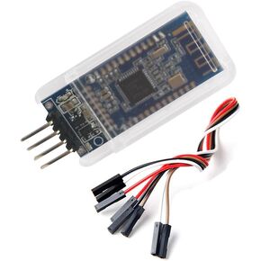 DSD TECH HM-10 Master and Slave Bluetooth 4.0 LE iBeacon Module Compatible with iPhone and iPad with 4 PIN Dupont Cable for Arduino in Kuwait
