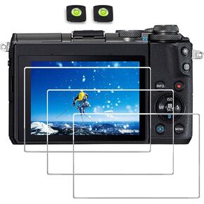 Screen Cover for Canon Eos M50 M6 M6 Mark II M100 M50 Mark II Camera, Tempered Glass (3 pack) in Saudi Arabia