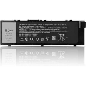 EBKK 91Wh MFKVP بطارية لديل الدقة 15 7510 7520 M7510 17 7710 7720 M7710 سلسلة 451-BBSF 451-BBSB TWCPG T05W1 GR5D3 0FNY7 1G9VM M28DH in Kuwait