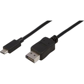 Accell USB-C to DisplayPort Cable - USB 3.1 Type-C to DisplayPort 1.2 Cable - 6 Feet, 4K UHD @60Hz - Compatible with Thunderbolt 3, MacBook Pro 2016 & iPad Pro, Dell, Samsung, and More (U188B-006B) in Kuwait