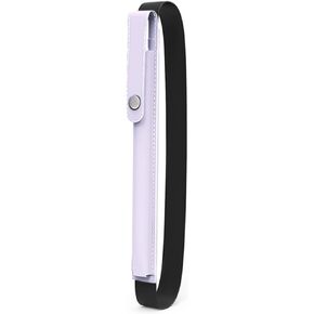 حافظة حامل متوافقة مع Apple Pencil الجيل الأول/الثاني، غطاء من جلد البولي يوريثان مناسب لجهاز iPad الجديد الجيل العاشر 2022، iPad 9th/8th/7th Gen 10.2"، iPad Air 5th/4th Gen، iPad 9.7"، أرجواني لافندر in Kuwait