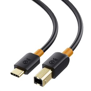 Cable Matters USB B to USB C Cable, 3.3ft, Black in Kuwait