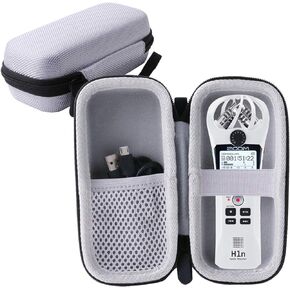 WERJIA Hard EVA Travel Case Fits Zoom H1n/ZH1 H1 Handy Recorder (black) in Saudi Arabia