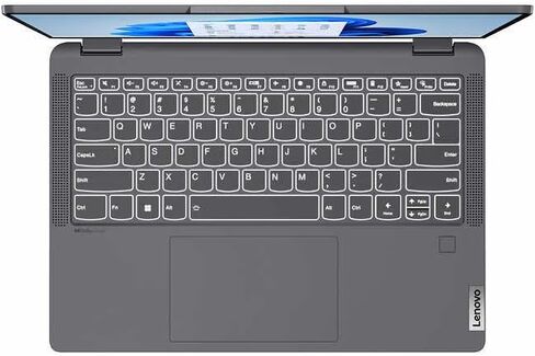 كمبيوتر محمول Lenovo Flex 5 مقاس 14 بوصة 2 في 1 - شاشة لمس IPS 16:10 (2240 ​​× 1400) - (10 نواة) الجيل الثاني عشر Intel Core i5-1235U - ذاكرة وصول عشوائي سعتها 16 جيجابايت - محرك أقراص SSD سعة 2 تيرابايت - Thunderbolt 4 - قارئ بصمات الأصابع - كاميرا ويب - in Kuwait