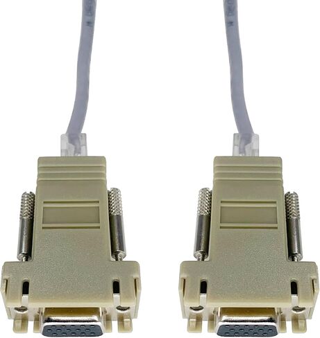 Jienk 4 قطع VGA موسع عبر محول إيثرنت، VGA ذكر/أنثى 15Pin 3Row إلى RJ45 أنثى موسع نقل عبر CAT5 CAT6 موصل كابل الشبكة in Saudi Arabia