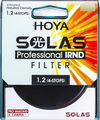 Hoya Solas IRND 1.2 82mm Infrared Neutral Density Filter in Saudi Arabia