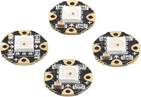 Adafruit Flora RGB Smart NeoPixel Version 2 - Pack of 4 [ADA1260] in Saudi Arabia