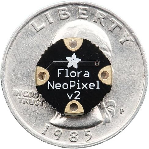 Adafruit Flora RGB Smart NeoPixel Version 2 - Pack of 4 [ADA1260] in Saudi Arabia