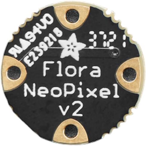 Adafruit Flora RGB Smart NeoPixel Version 2 - Pack of 4 [ADA1260] in Saudi Arabia