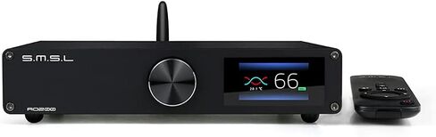 SMSL AO200 مضخم الطاقة الرقمي MA12070×2 رقاقة 150 وات × 150 وات USB/XLR/RCA مدخل 2 قناة HiFi سطح المكتب مع جهاز تحكم عن بعد لمضخم الصوت/مكبر الصوت السلبي in Kuwait