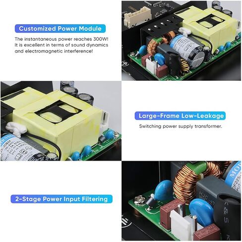 SMSL AO200 مضخم الطاقة الرقمي MA12070×2 رقاقة 150 وات × 150 وات USB/XLR/RCA مدخل 2 قناة HiFi سطح المكتب مع جهاز تحكم عن بعد لمضخم الصوت/مكبر الصوت السلبي in Kuwait