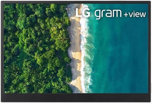 LG 16MR70.ASDU شاشة IPS WQXGA +View محمولة مقاس 16 بوصة مع Folio، USB Type-C™، فضي in Kuwait