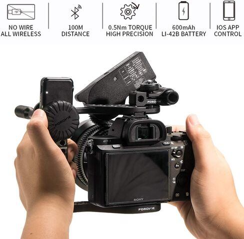 نظام التحكم في عدسة التركيز اللاسلكي PDMOVIE Live Air 2 (PDL-AFP) مع التركيز عن بعد المتوافق مع التحكم في تكبير Ronin Iris in Kuwait