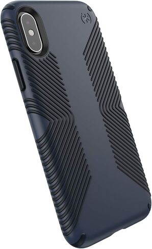 منتجات سبيك، حافظة Presidio Grip لهاتف iPhone Xs/iPhone X، باللون الأزرق الكسوف/الكربون الأسود in Saudi Arabia