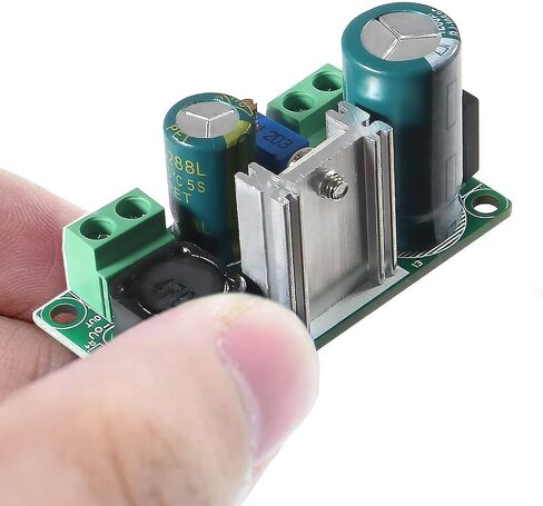 Alinan 8pcs AC/DC to DC Step Down Buck Converter AC 5-30V DC 5-48V 24V 36V 48V to DC 2.5-35V 12V Voltage Regulator Board 2A Adjustable Volt Power Supply Module in Saudi Arabia