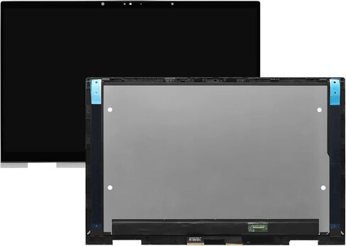 استبدال شاشة GBOLE لجهاز HP 15-EW 15-ew0013dx 15-ew0023dx 15-ew0797nr N09664-001 N10353-001 شاشة LCD تعمل باللمس لوحة تجميع رقمية 1920x1080 FHD (فضي) in Kuwait