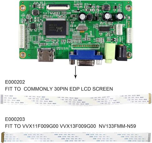 VSDISPLAY HD-MI VGA لوحة تحكم LCD VS-RTD2556HV-V1 تعمل لـ 1920x1080 N116HSE-EA1 EJ1 EB1 N133HSE-EA1 EA3 B140HAN01.0 B140HAN01.2 B156HAN01.1 B156HAN01.2 N173HCE-E31 30 Pin EDP WLED شاشة LCD in Kuwait