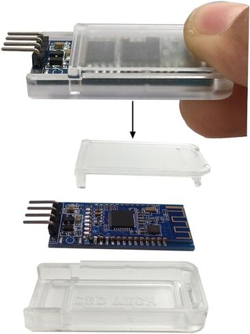 DSD TECH DSD TECH HM-10 Master and Slave Bluetooth 4.0 LE وحدة iBeacon متوافقة مع iPhone وiPad مع 4 كابل Dupont PIN لـ Arduino in Saudi Arabia