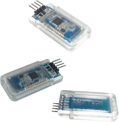 DSD TECH DSD TECH HM-10 Master and Slave Bluetooth 4.0 LE وحدة iBeacon متوافقة مع iPhone وiPad مع 4 كابل Dupont PIN لـ Arduino in Saudi Arabia