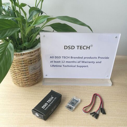 DSD TECH DSD TECH HM-10 Master and Slave Bluetooth 4.0 LE وحدة iBeacon متوافقة مع iPhone وiPad مع 4 كابل Dupont PIN لـ Arduino in Saudi Arabia