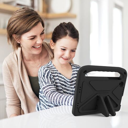 حافظة XunyLyee للأطفال لجهاز TCL Tab 8 LE (8.0 بوصة) موديل 9137W EVA مقبض مضاد للصدمات غطاء حامل خفيف الوزن، أرجواني in Kuwait